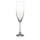 Набор бокалов для шампанского Crystalex «София», 230 мл, 2 шт, цвет серый - фото 300967350