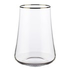 Набор стаканов для воды Crystalex «Экстра. Отводка платиной», 400 мл, 6 шт - фото 302114288