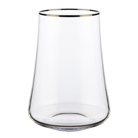 Набор стаканов для воды Crystalex «Экстра. Отводка платиной», 400 мл, 6 шт