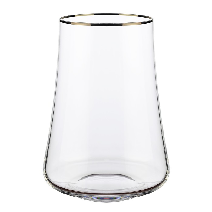Набор стаканов для воды Crystalex «Экстра. Отводка платиной», 400 мл, 6 шт - Фото 1