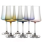 Набор бокалов для вина Crystalex «Экстра. Ассорти», 460 мл, 6 шт - фото 302114290