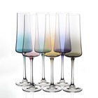 Набор бокалов для шампанского Crystalex «Экстра. Ассорти», 210 мл, 6 шт - фото 302114291