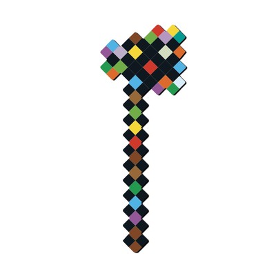 Топор пиксельный «Многоцвет» 31,5 см