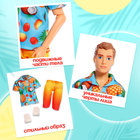 Кукла-кен в пенале «Жаркое лето», рубашка и шорты - фото 4455317