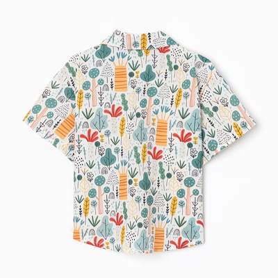 Рубашка для мальчика KAFTAN «Лес», размер 32 (110-116 см)