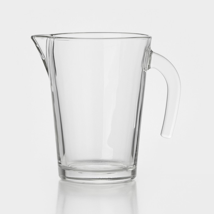 Кувшин ОСЗ «Белл», 1.2 л, стекло, прозрачный - Фото 1