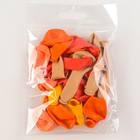 Воздушные шары латексные 5" «Радость», 25 шт., МИКС - Фото 2