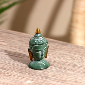 Сувенир "Голова Будды" антик, латунь 5,5 см