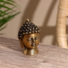 Сувенир "Голова Будды" латунь 8 см - фото 301553769