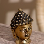 Сувенир "Голова Будды" латунь 8 см - Фото 2