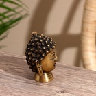 Сувенир "Голова Будды" латунь 8 см - Фото 3