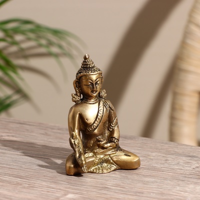 Сувенир "Будда" латунь 7,5 см