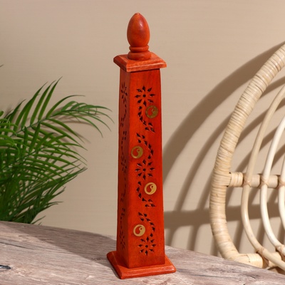 Башня для благовония, 30 см, дерево кикар