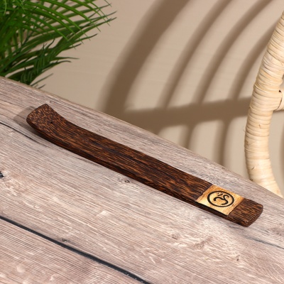 Подставка под благовония «Ом», 25 см, пальма