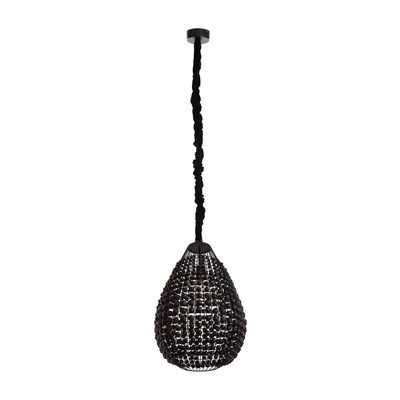 Светильник потолочный «Брут», 1×40 Вт, Е27, 40×40×68 см, чёрный