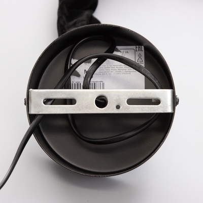 Светильник потолочный «Потс», 1×40 Вт, Е27, 50×50×55 см, чёрный