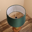 Светильник настольный "Гринч" зелёный/золотистый 1х40Вт, Е27, 56х56х85 см - фото 809279222