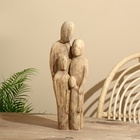 Абстракция «Семья», 15.5×7×41.5 см, манговое дерево - Фото 1