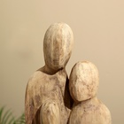Абстракция «Семья», 15.5×7×41.5 см, манговое дерево - Фото 5