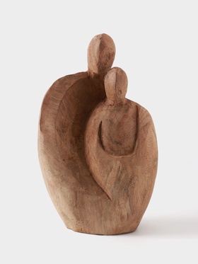 Абстракция «Семья», 16×7×26 см, манговое дерево 9931734