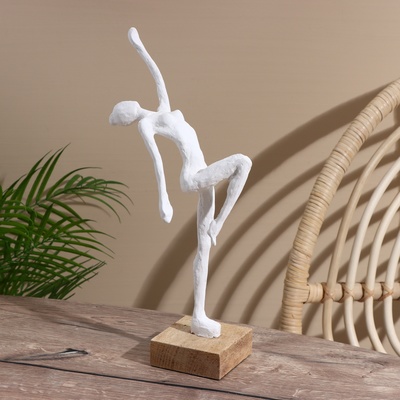 Статуэтка на подставке «Танец», 18×9×38 см, полимерная смола