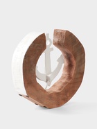 Сувенир «Якорь», 28×6×27 см, алюминий, манговое дерево - Фото 2