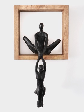 Сувенир «Опора», 24×14×45 см, полимерная смола, манговое дерево