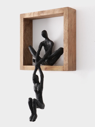 Сувенир «Опора», 24×14×45 см, полимерная смола, манговое дерево