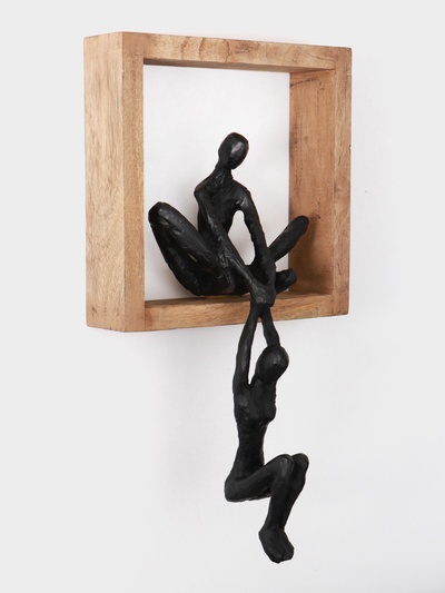 Сувенир «Опора», 24×14×45 см, полимерная смола, манговое дерево