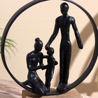 Сувенир «Семья», 23×10.5×27 см, полимерная смола, манговое дерево - Фото 2