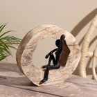 Сувенир «Девушка», 19×7.5×18.5 см, полимерная смола, манговое дерево - Фото 1