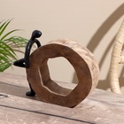 Сувенир «Парень», 23×7.5×19 см, полимерная смола, манговое дерево - Фото 4