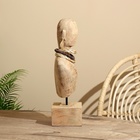 Сувенир на подставке «Бюст», 17×12.5×44 см, манговое дерево - Фото 2