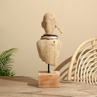 Сувенир на подставке «Бюст», 17×12.5×44 см, манговое дерево - Фото 3