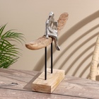 Сувенир «Романтика», 46×8×30 см, алюминий, манговое дерево - Фото 4