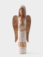 Сувенир «Ангел», 24×13×54 см, манговое дерево - Фото 1