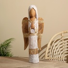 Сувенир «Ангел», 24×13×54 см, манговое дерево - Фото 2