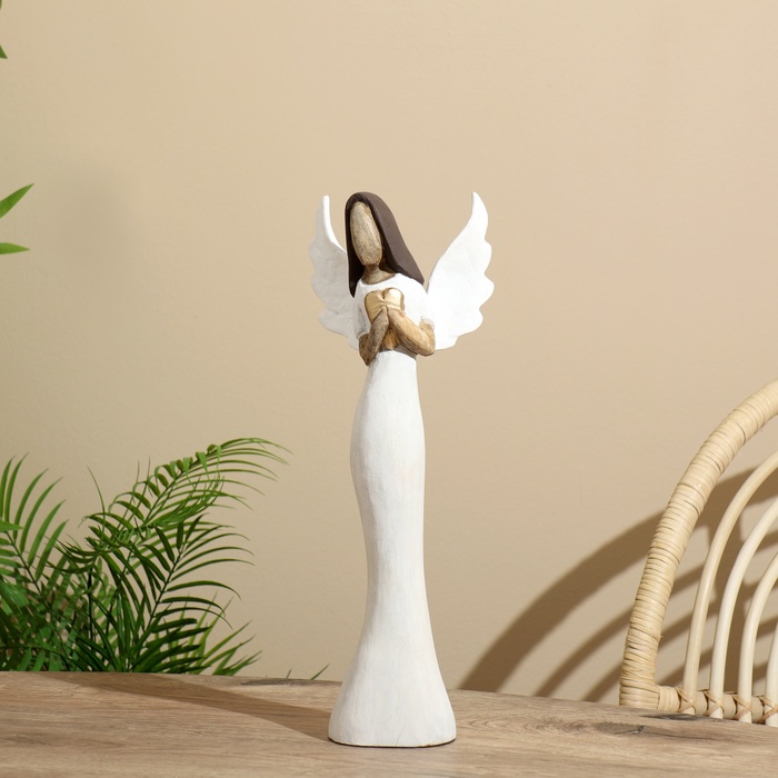 Сувенир "Ангел" манговое дерево 15х8х43,5 см