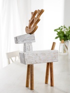 Сувенир «Олень», 25×14.5×43 см, манговое дерево - Фото 2