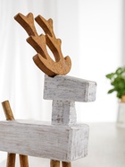 Сувенир «Олень», 25×14.5×43 см, манговое дерево - Фото 4