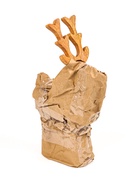 Сувенир «Олень», 25×14.5×43 см, манговое дерево - Фото 6