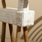 Сувенир «Олень», 25×14.5×43 см, манговое дерево - Фото 9