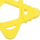Прорезыватель для зубов «Звёздочка», цвет жёлтый, ТЭП, КНОПА - Фото 6