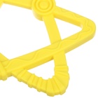 Прорезыватель для зубов «Звёздочка», цвет жёлтый, ТЭП, КНОПА - Фото 7