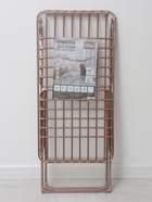 Сушилка для белья напольная, рабочая длина 18 м, розовое золото - Фото 12