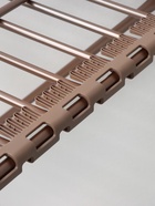 Сушилка для белья напольная, рабочая длина 18 м, розовое золото - Фото 3