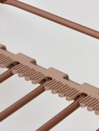 Сушилка для белья напольная, рабочая длина 18 м, розовое золото - Фото 8