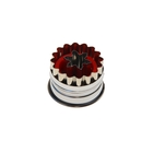 Форма для вырезания печенья Доляна «Цветок», 5×3,5 см, цвет красный - Фото 1