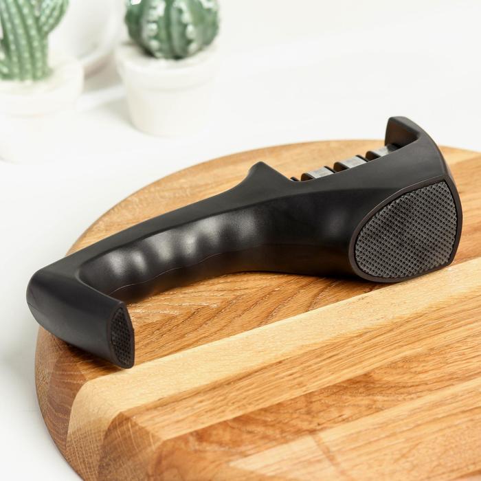Точилка для ножей Доляна, 20×6×5,5 см, цвет МИКС - фото 1906790274
