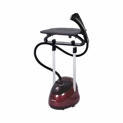 Отпариватель Sakura SA-3924G, напольный, 2200 Вт, 2.2 л, 35 г/мин, шнур 1.7 м, бордовый